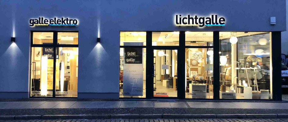 Lampen Geschäft Lausitz Leuchten Schaufenster Lausitz Cottbus